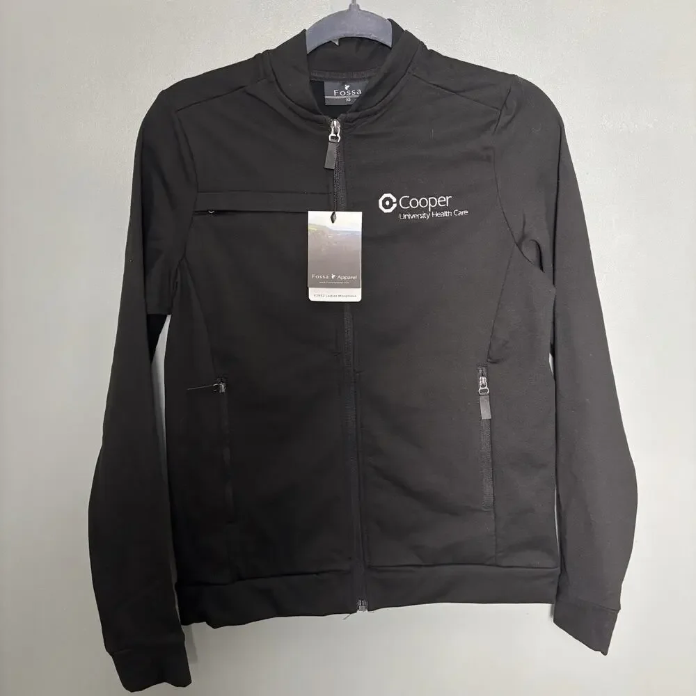 NWT Fossa Women’s Ladies Morpheus Jacket Black Coat XS Extra Small Cooper Univ